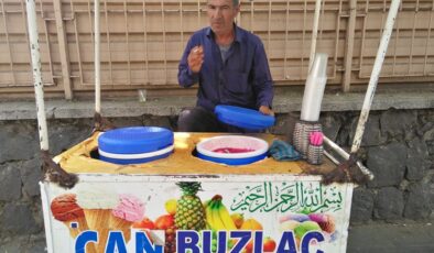 Diyarbakır’da  Renkli Buzlaş Satışları Başladı