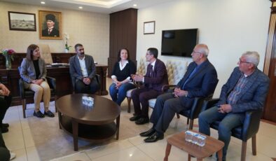 KESK ve Ticaret Borsası’ndan Eş Başkanlara tebrik ziyareti