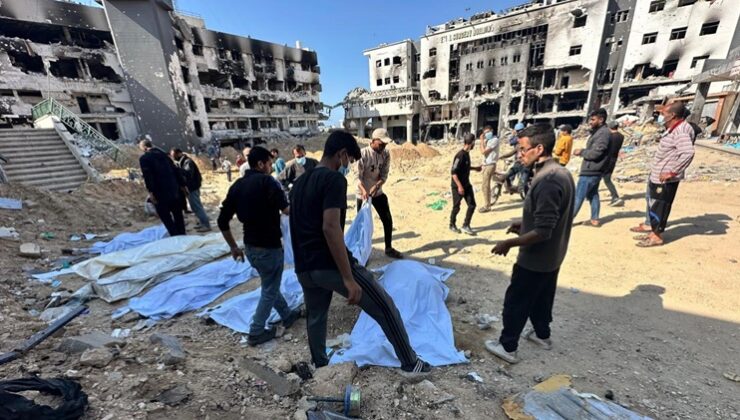 Gazze Şeridi’nde toplu mezar bulundu: 190 Filistinli çıkarıldı