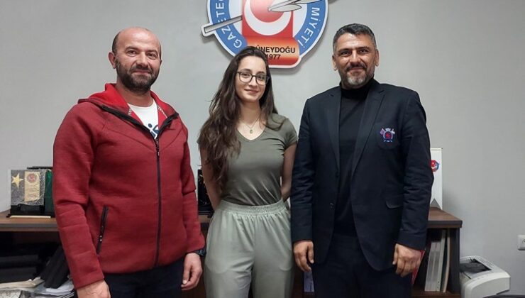 Karate Şampiyonu Sena Kızılaslan GGC’ye Ziyaret etti