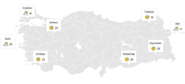 Diyarbakır’da sıcaklıklar artacak