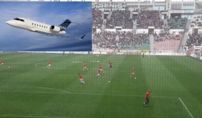 Amedspor Kastamonu maçı için özel uçak kiraladı