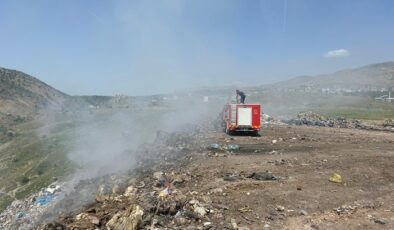 Kulp’ta çöp alanındaki dumanlar mahalleyi rahatsız ediyor