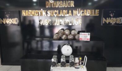 Diyarbakır’da narkotik operasyonu