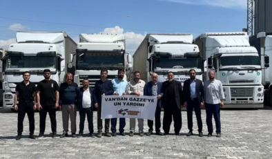 Van’dan Gazze’ye yardım eli: 150 ton un yola çıktı
