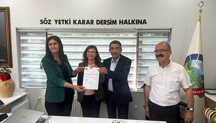 Diyarbakır Belediyesi’nden geçici görevlendirmeyle Dersim Belediyesi’ne otobüs tahsisi