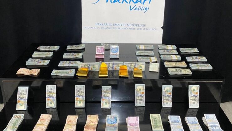 358 bin 430 dolar ile 4 kilo kaçak altın ele geçirildi