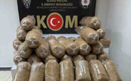 425 kilo kaçak tütün ele geçirildi