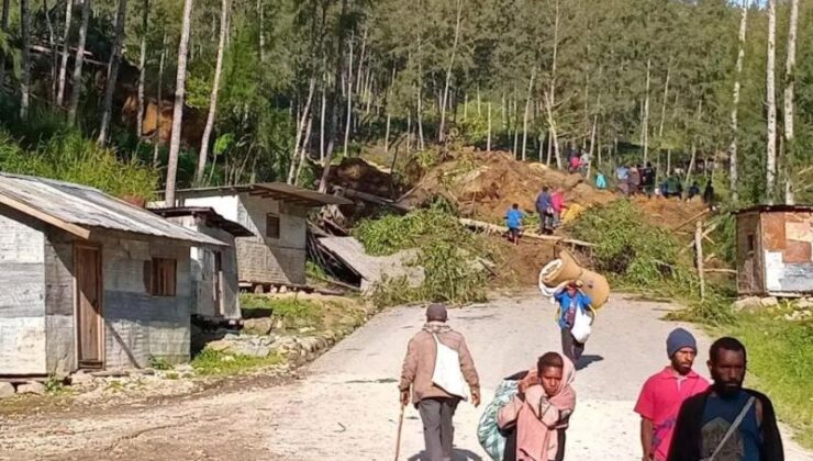 Papua Yeni Gine’de toprak kayması: 100’den fazla ölü