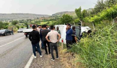 Adıyaman’da minibüs kazası: 14 yaralı