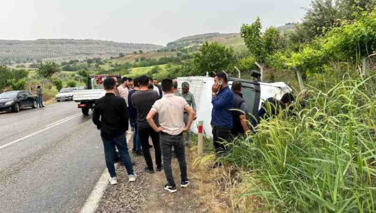 Adıyaman’da minibüs kazası: 14 yaralı