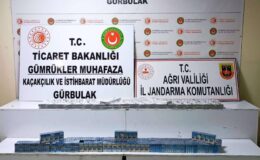Ağrı’da 830 paket kaçak sigara yakalandı