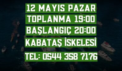 Amedspor’dan İstanbul boğazında şampiyonluk kutlaması
