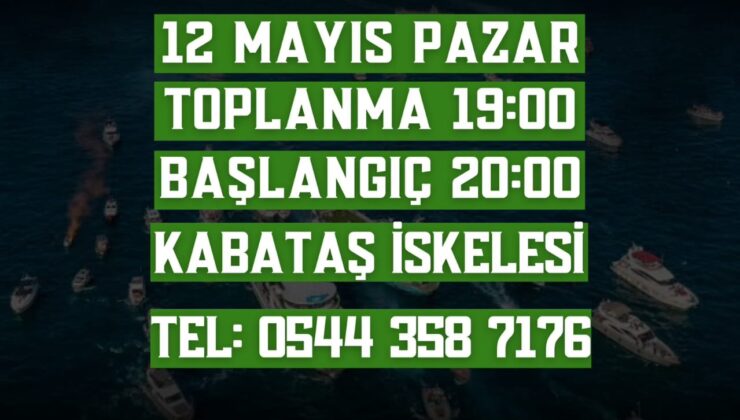 Amedspor’dan İstanbul boğazında şampiyonluk kutlaması