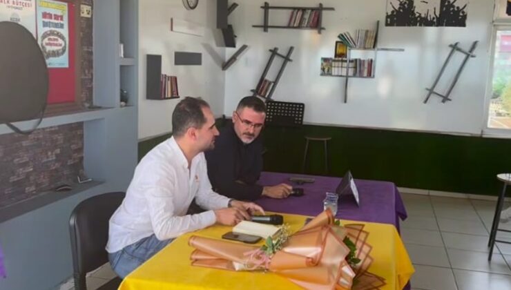 Aren Çelik Kulp’ta okurlarıyla buluştu