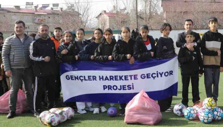 Bingöl’de öğrencilere destek projesi başladı