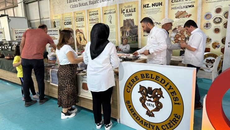 Cizre’nin sevgi ve hoşgörü ile yoğrulan lezzetleri Diyarbakır’da tanıtıldı