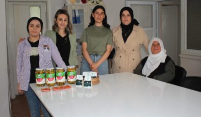 Çermikli kadınlar üretim yapıyor