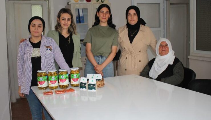 Çermikli kadınlar üretim yapıyor