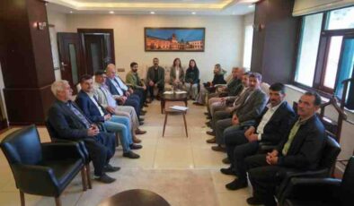 DBB Eş Başkanlarına tebrik ziyareti