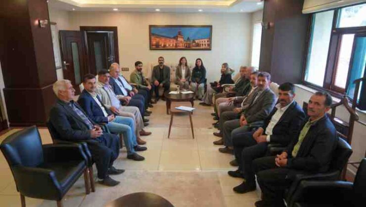 DBB Eş Başkanlarına tebrik ziyareti