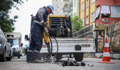 DİSKİ kanalizasyon ve yağmursuyu bacalarını yeniledi