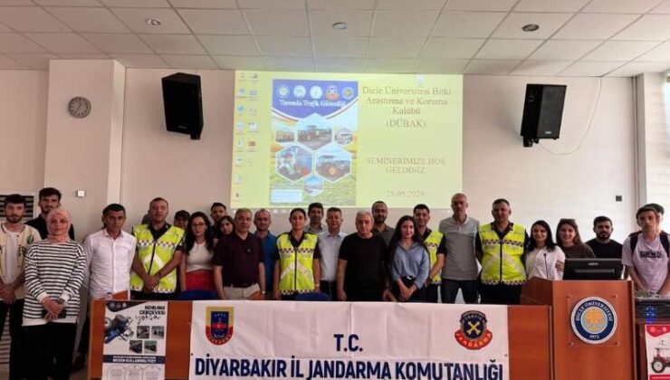 Dicle üniversitesi’nden tarımda trafik semineri