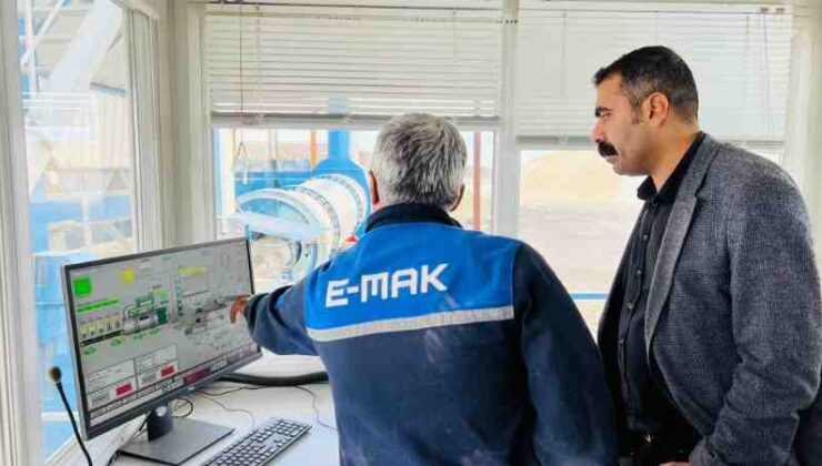 Diyarbakır Büyükşehir’de asfalt şantiyesi denetimi