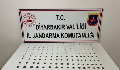Diyarbakır’da 145 adet sikke ele geçirildi