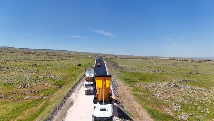 Diyarbakır’da 15 km yol yenileme çalışması
