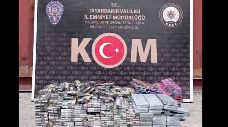 Diyarbakır’da Nisan ayında 71 kaçakçılık operasyonu