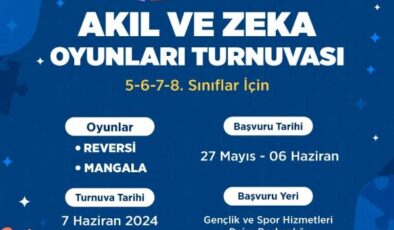 Diyarbakır’da akıl oyunları turnuvası düzenlenecek