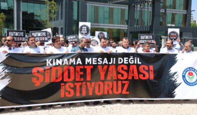 Diyarbakır’da eğitimciler kendilerine yönelik şiddete dikkat çekti