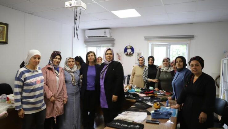 Diyarbakır’da kadın yaşam merkezleri ziyareti