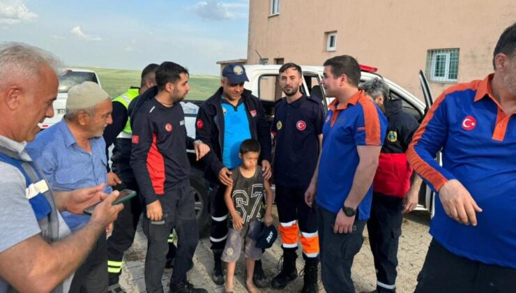 Çocuk 6 saat sonra sağ bulundu