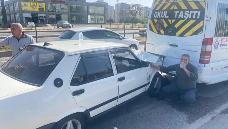 Diyarbakır’da maddi hasarlı zincirleme kaza