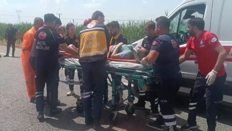 Diyarbakır’da minibüs, otomobille çarpıştı: 4 yaralı