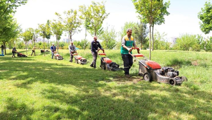 Diyarbakır’da parklar yenilendi: Yaz hazırlığı tamam
