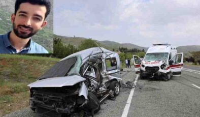Erzincan’da öğretmen trafik kazasında hayatını kaybetti