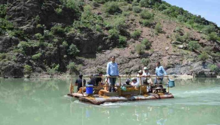 Garzan Çayı’nda yöresel sallarla tur