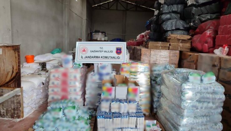 Gaziantep’te milyonluk sahte deterjan operasyonu