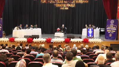 Genç Muhafızlar Hafızlık Yarışmasının Türkiye Finali Siirt’te yapıldı