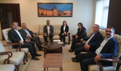 Genel-İş ve DİSA’dan Belediye Eş Başkanlarına  ziyaret