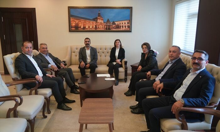 Genel-İş ve DİSA’dan Belediye Eş Başkanlarına  ziyaret