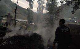 Hakkari’deki yangına hızlı müdahale