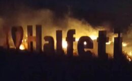 Halfeti’de yangın dehşeti
