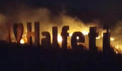 Halfeti’de yangın dehşeti