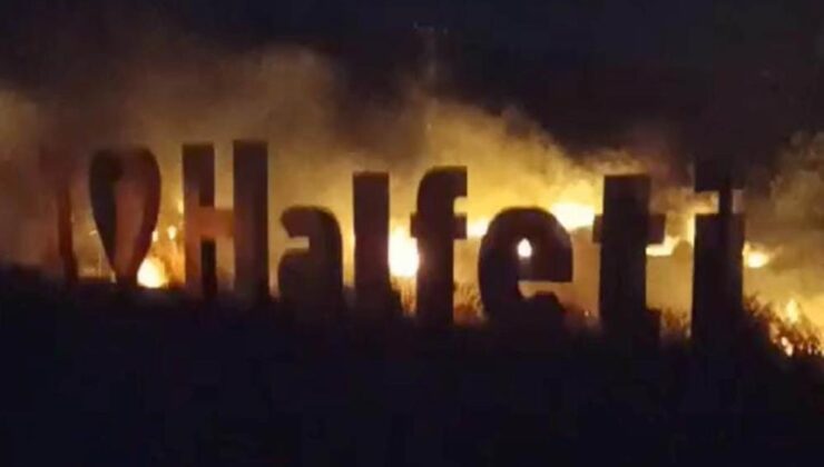 Halfeti’de yangın dehşeti