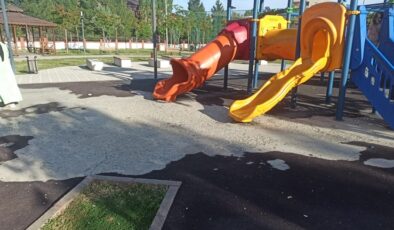 Kulp’ta bakım isteyen park