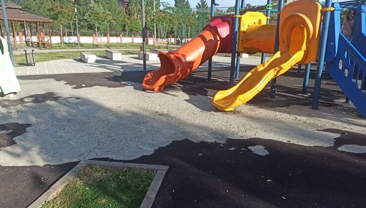 Kulp’ta bakım isteyen park